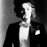 Marlene Dietrich med butterfly