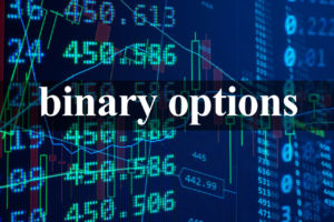 binaere-optioner-foran-en-baggrund-af-boersdata-og-grafer